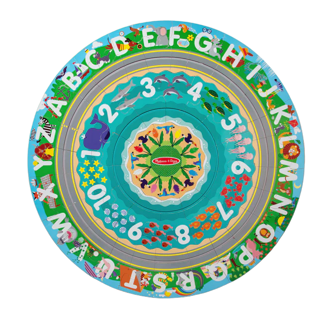 Puzzle de podea circular - Imagine 1