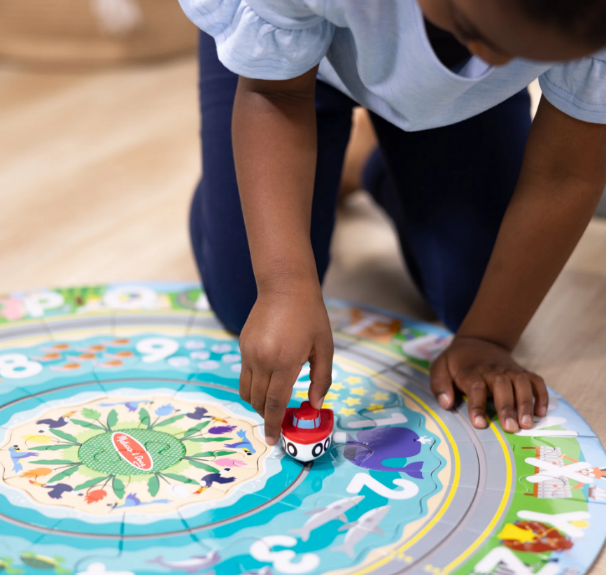 Puzzle de podea circular - Imagine 4