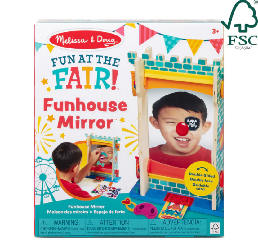 Set de joaca din lemn Oglinda Buclucasa - imagine 4